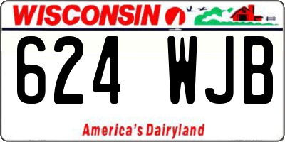 WI license plate 624WJB