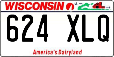 WI license plate 624XLQ