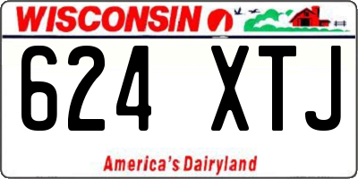 WI license plate 624XTJ