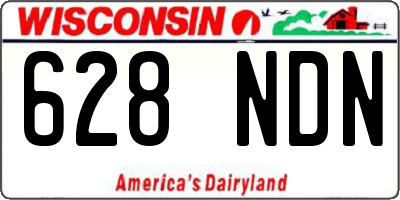 WI license plate 628NDN