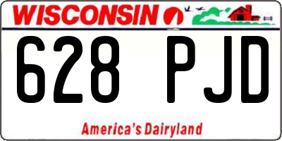 WI license plate 628PJD