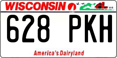 WI license plate 628PKH
