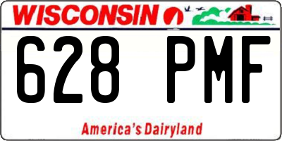 WI license plate 628PMF