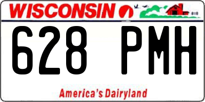 WI license plate 628PMH
