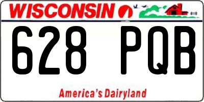 WI license plate 628PQB