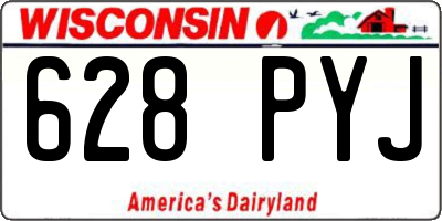 WI license plate 628PYJ