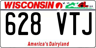 WI license plate 628VTJ