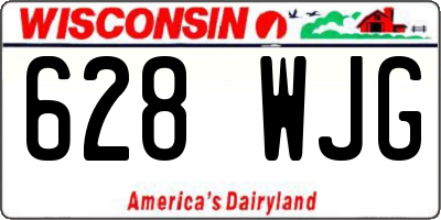 WI license plate 628WJG