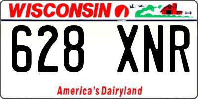 WI license plate 628XNR