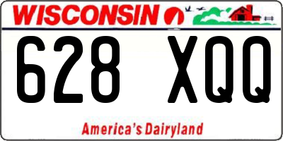 WI license plate 628XQQ