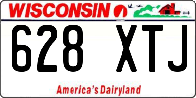 WI license plate 628XTJ
