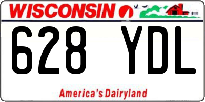 WI license plate 628YDL