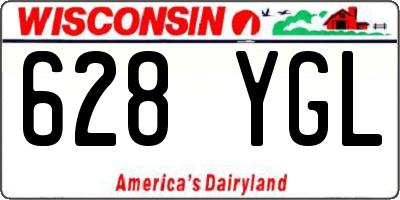WI license plate 628YGL