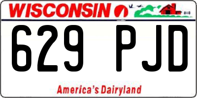 WI license plate 629PJD