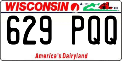 WI license plate 629PQQ