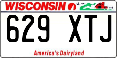 WI license plate 629XTJ