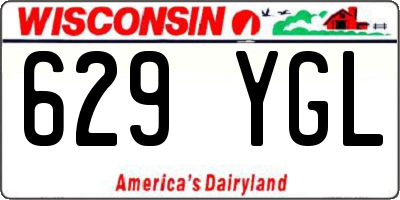 WI license plate 629YGL
