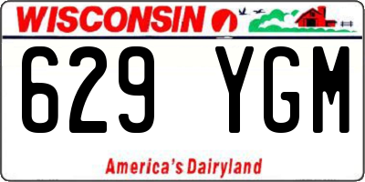 WI license plate 629YGM