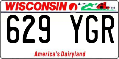 WI license plate 629YGR