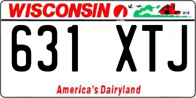 WI license plate 631XTJ