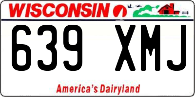 WI license plate 639XMJ