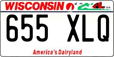 WI license plate 655XLQ