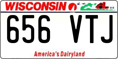 WI license plate 656VTJ