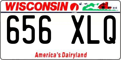 WI license plate 656XLQ