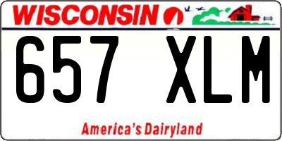 WI license plate 657XLM
