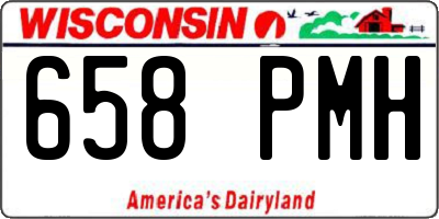 WI license plate 658PMH