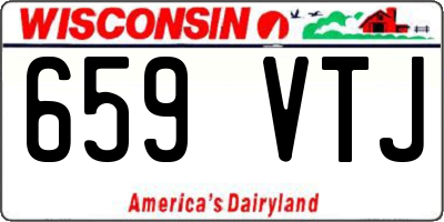WI license plate 659VTJ