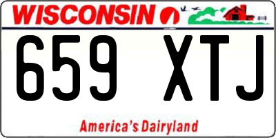 WI license plate 659XTJ