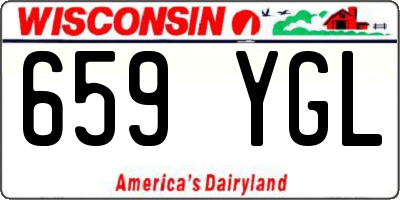 WI license plate 659YGL