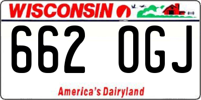 WI license plate 662OGJ