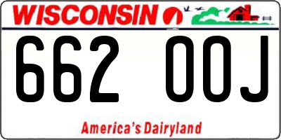 WI license plate 662OOJ