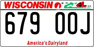 WI license plate 679OOJ