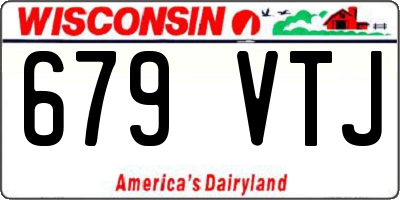 WI license plate 679VTJ