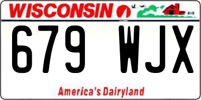 WI license plate 679WJX