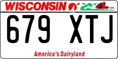 WI license plate 679XTJ