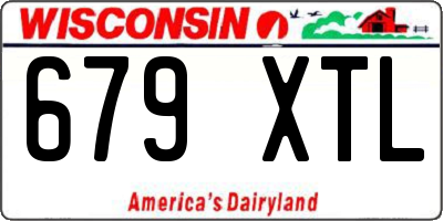 WI license plate 679XTL