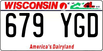 WI license plate 679YGD