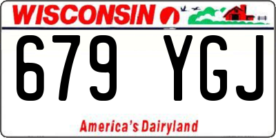 WI license plate 679YGJ