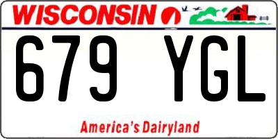 WI license plate 679YGL