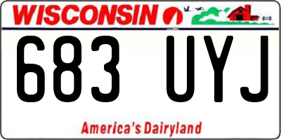 WI license plate 683UYJ