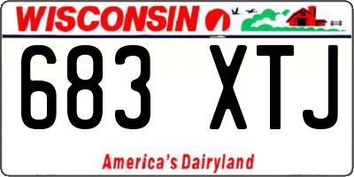 WI license plate 683XTJ