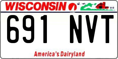 WI license plate 691NVT