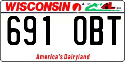WI license plate 691OBT