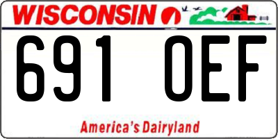 WI license plate 691OEF
