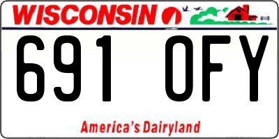 WI license plate 691OFY