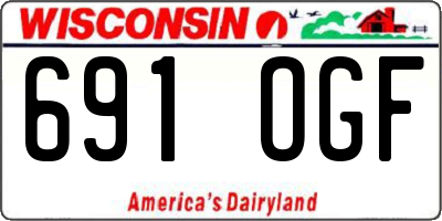 WI license plate 691OGF